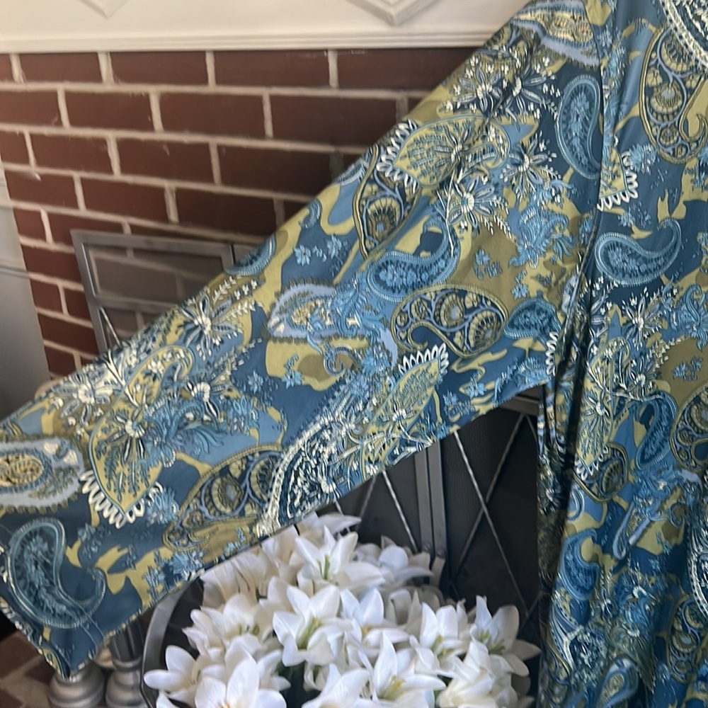 Collections ETC Paisley Robe - Picture 5 of 6